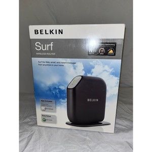 BELKIN SURF N300 WIRELESS N ROUTER - Easy Setup, Self-Healing, Preset Security